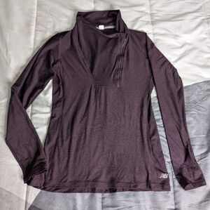 New Balance Purple Long Sleeve Top